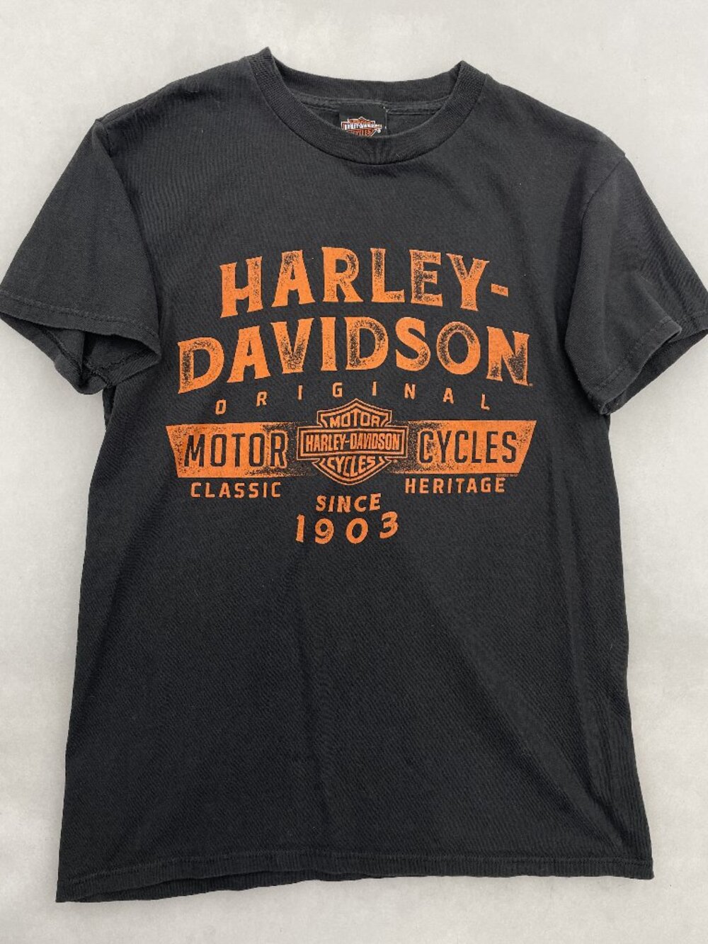 Harley-Davidson Cleveland Ohio Rock N Roll City Black T-Shirt Men's S